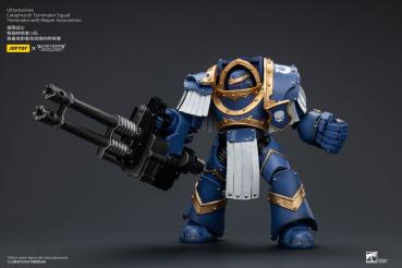 Warhammer The Horus Heresy Actionfigur 1/18 Uitramarines Cataphractii Terminator Squad Terminator with Reaper Autocannon 14 cm